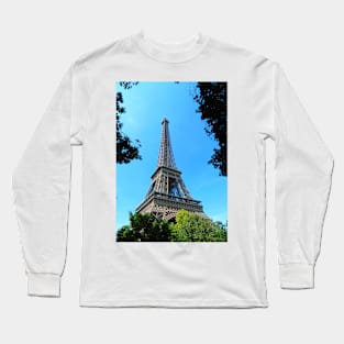 Eiffel tower in Paris Long Sleeve T-Shirt